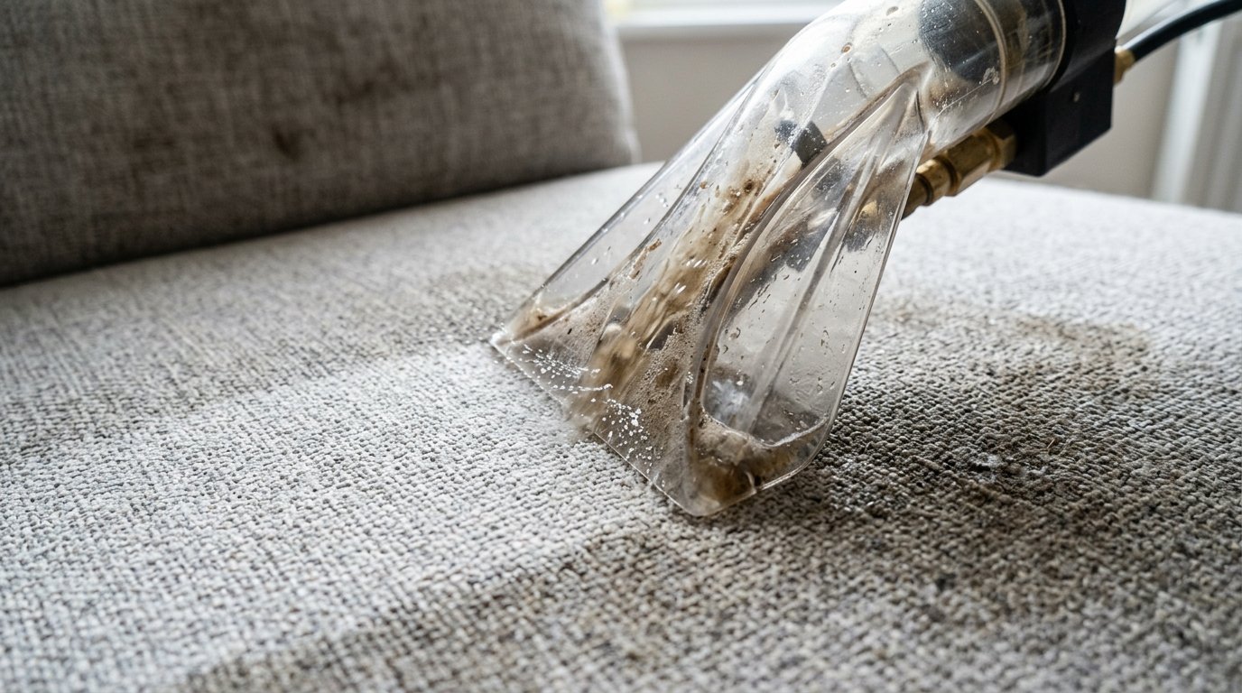 Clear Upholstery Vacuum Tool Cleaning Fabric Sofa
